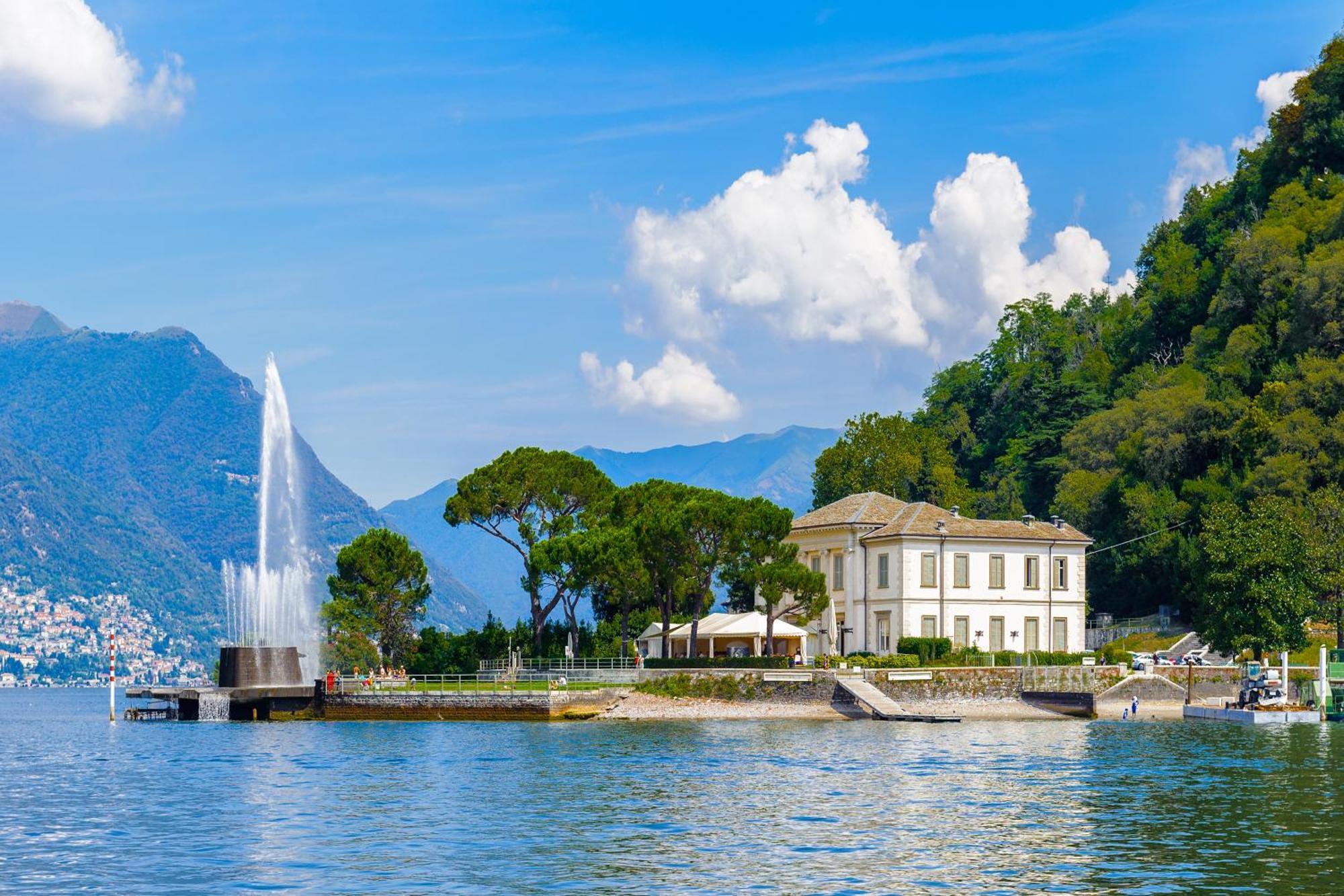 Como Lake Modern Apartament Ulivi Apartment Mezzegra Bagian luar foto